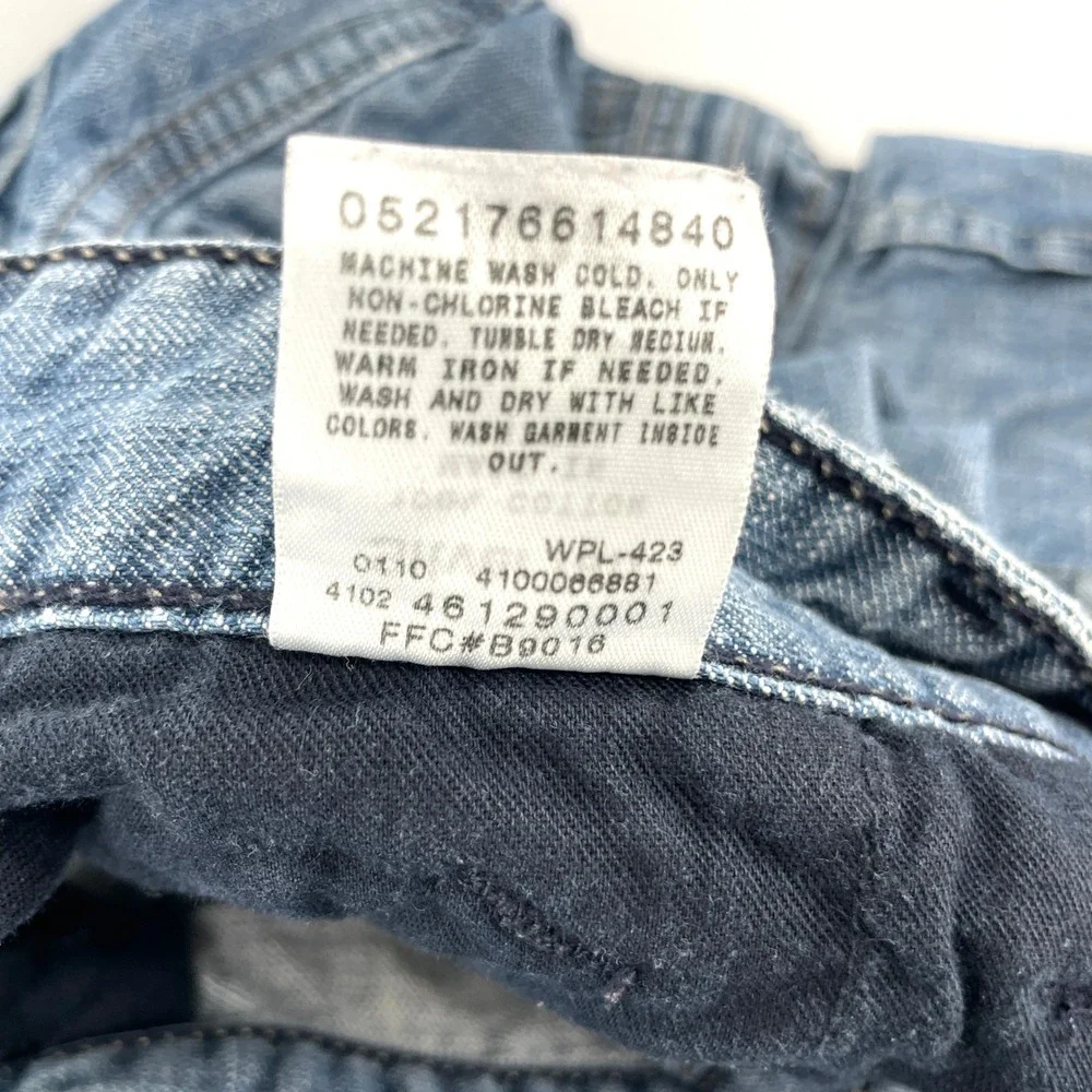 Levis SilverTab Blue Denim Cargo Shorts Mens W36 Baggy Y2K‎ Skate Grunge
